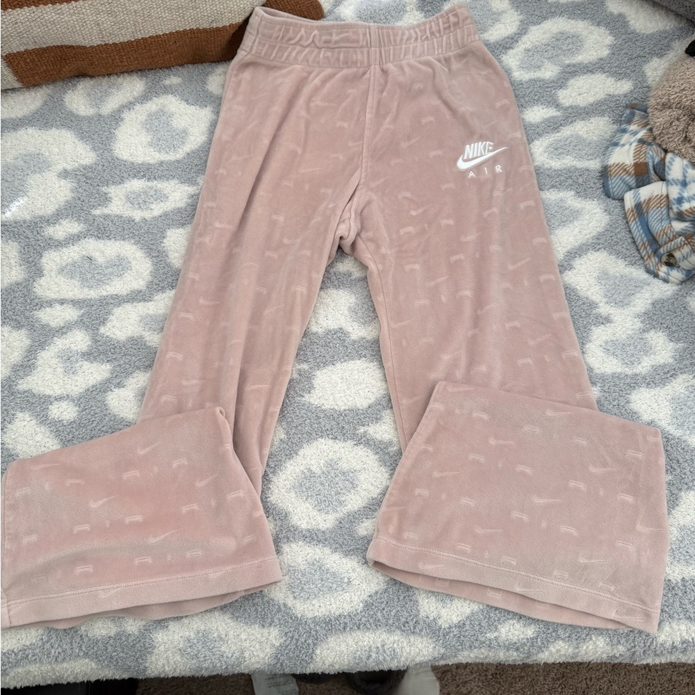 Nike Air Pink Velour Pants